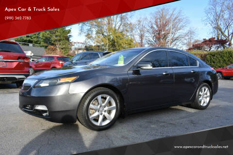 2012 Acura TL for sale at Apex Car & Truck Sales in Apex NC
