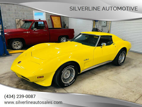 1974 Chevrolet Corvette for sale at Silverline Automotive in Lynchburg VA