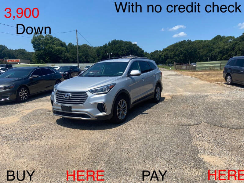 2017 Hyundai Santa Fe for sale at First Choice Financial LLC in Semmes AL