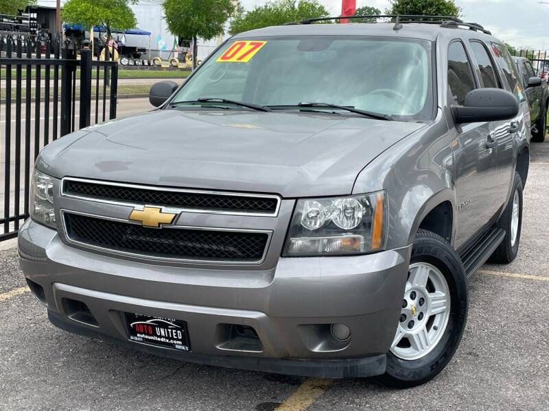 2007 Chevrolet Tahoe for sale at Auto United in Houston TX