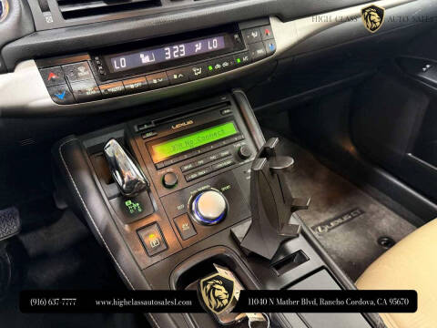 2011 Lexus CT 200h Premium