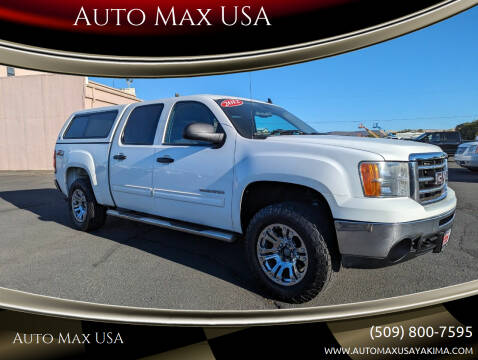 2012 GMC Sierra 1500 for sale at Auto Max USA in Yakima WA