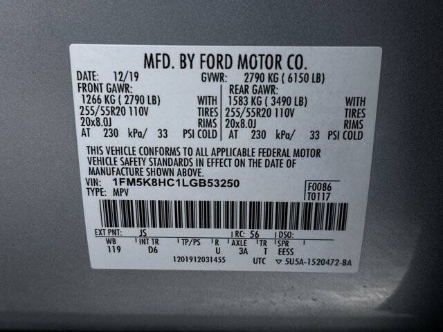 2020 Ford Explorer Platinum