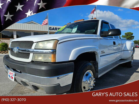 2003 Chevrolet Silverado 3500 for sale at Gary's Auto Sales in Sneads Ferry NC