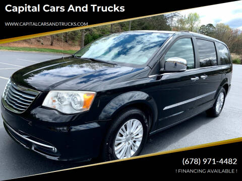 2014 Chrysler Town and Country for sale at Capital Cars and Trucks in Gainesville GA
