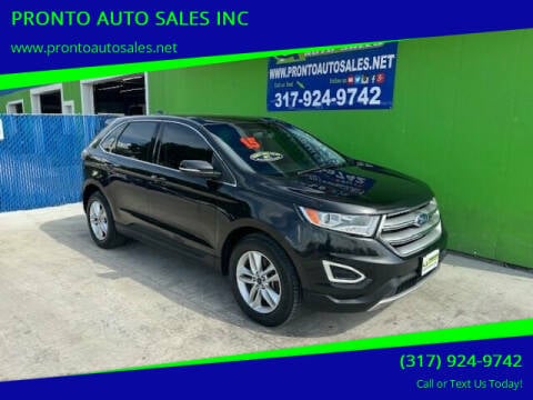 2015 Ford Edge for sale at PRONTO AUTO SALES INC in Indianapolis IN