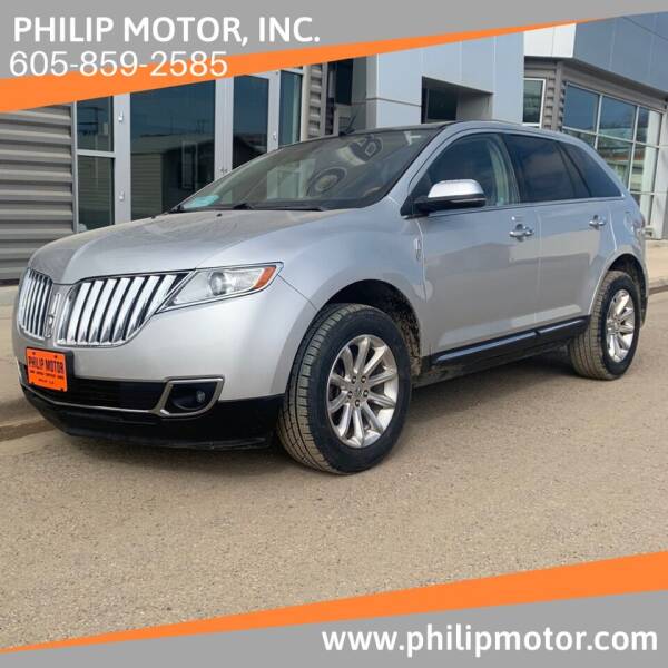 2013 Lincoln MKX for sale at Philip Motor Inc in Philip SD