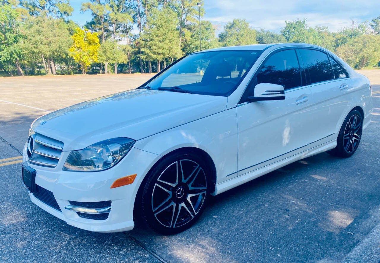 2013 Mercedes-Benz C-Class for sale at Testarossa Motors in League City, TX