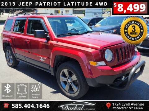 2013 Jeep Patriot for sale at Daskal Auto LLC in Rochester NY