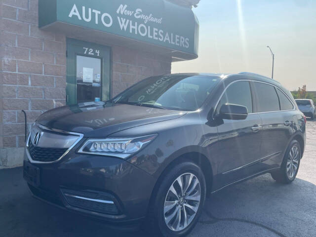 2016 Acura MDX for sale at New England Wholesalers in Springfield, MA