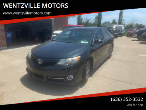 2012 Toyota Camry for sale at WENTZVILLE MOTORS in Wentzville MO