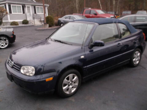 2001 Volkswagen Cabrio for sale at Depot Auto Sales Inc in Palmer MA