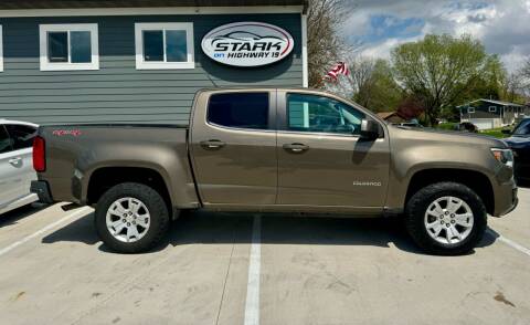 2016 Chevrolet Colorado for sale at Stark on the Beltline - Stark on Highway 19 in Marshall WI