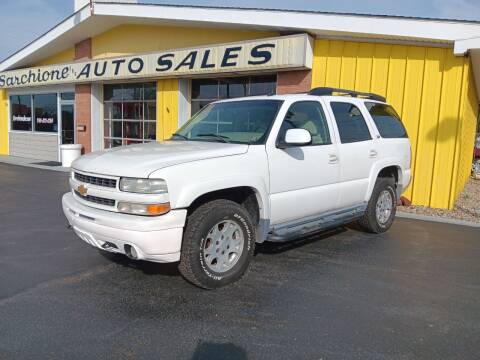 2002 Chevrolet Tahoe for sale at Sarchione INC in Alliance OH