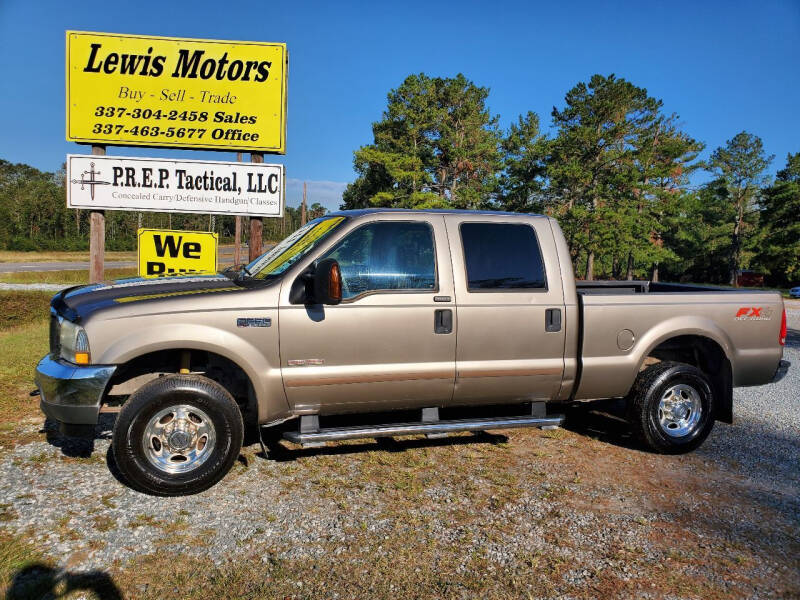 2004 Ford F-250 Super Duty for sale at Lewis Motors LLC in Deridder LA