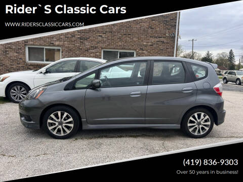 2012 Honda Fit for sale at Rider`s Classic Cars in Millbury OH