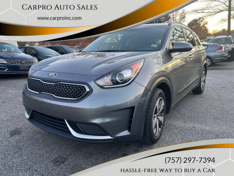 2018 Kia Niro for sale at Carpro Auto Sales in Chesapeake VA