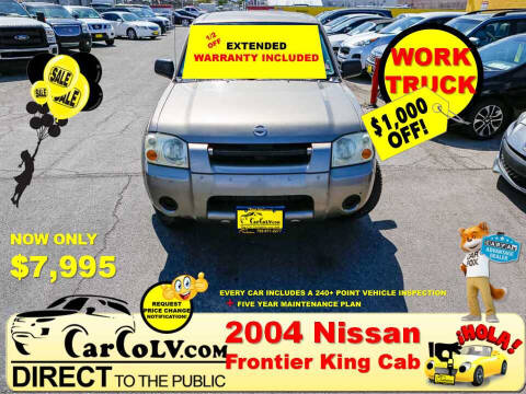 2004 Nissan Frontier for sale at The Car Company in Las Vegas NV