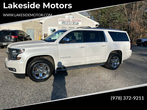 2017 Chevrolet Suburban for sale at Lakeside Motors in Haverhill MA