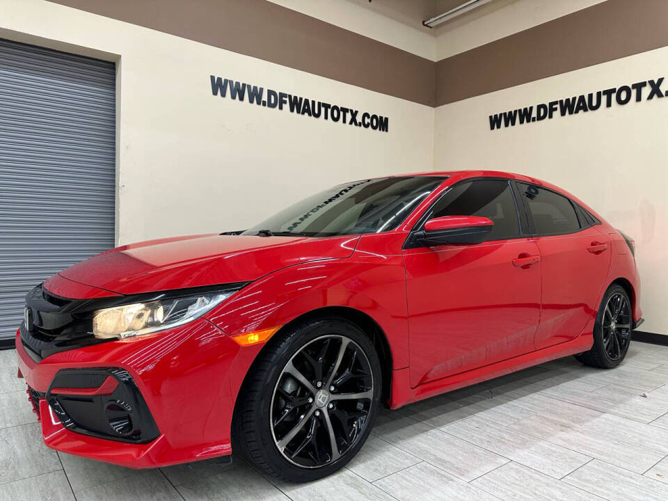 2020 Honda Civic for sale at DFW Auto & Services Inc in Fort Worth, TX