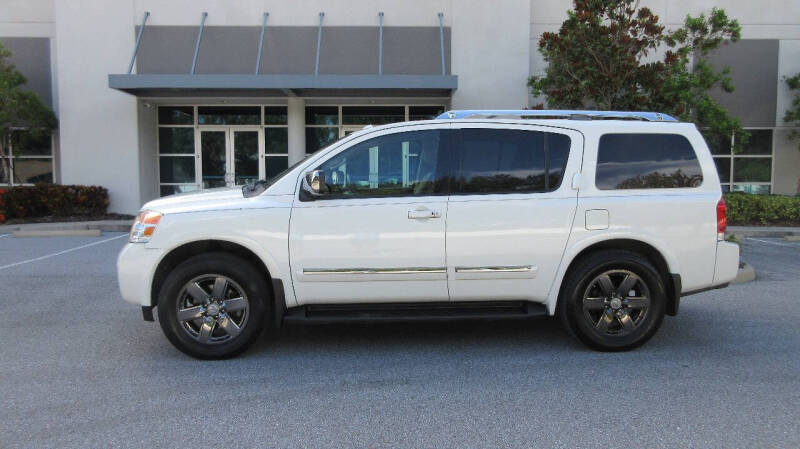 Used 2013 Nissan Armada Platinum with VIN 5N1AA0NE2DN611495 for sale in Largo, FL