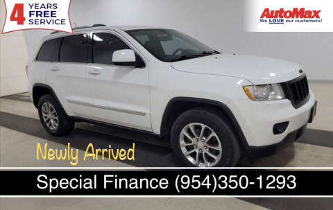 2013 Jeep Grand Cherokee for sale at Auto Max in Hollywood FL