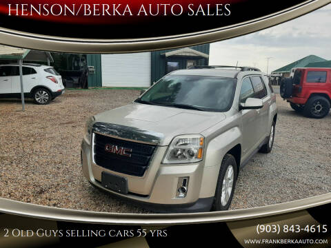 2013 GMC Terrain for sale at HENSON/BERKA AUTO SALES in Gilmer TX