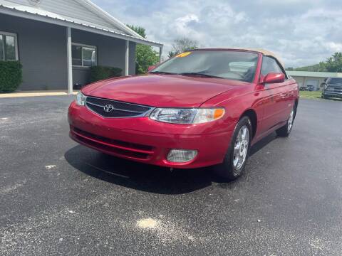 2000 Toyota Camry Solara for sale at Jacks Auto Sales in Mountain Home AR