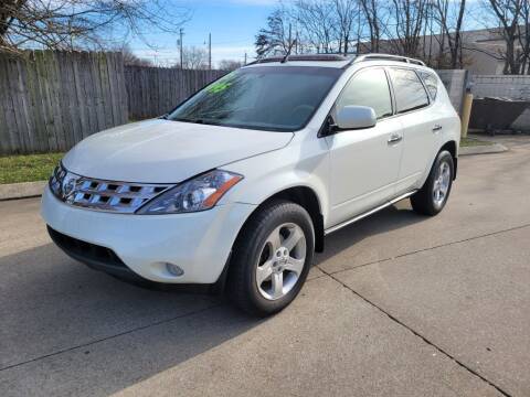 2005 Nissan Murano for sale at Harold Cummings Auto Sales in Henderson KY