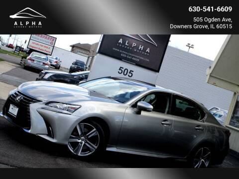 2016 Lexus GS 350 for sale at Alpha Luxury Motors in Downers Grove IL