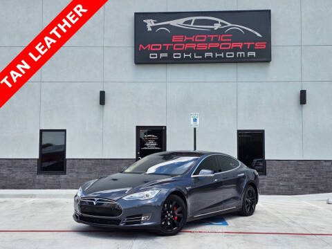 2014 Tesla Model S for sale at Exotic Motorsports of Oklahoma in Edmond OK