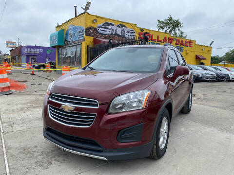 2016 Chevrolet Trax for sale at Dollar Daze Auto Sales Inc in Detroit MI