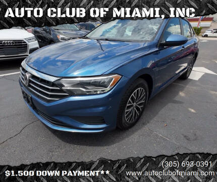 2019 Volkswagen Jetta for sale at AUTO CLUB OF MIAMI, INC in Miami FL