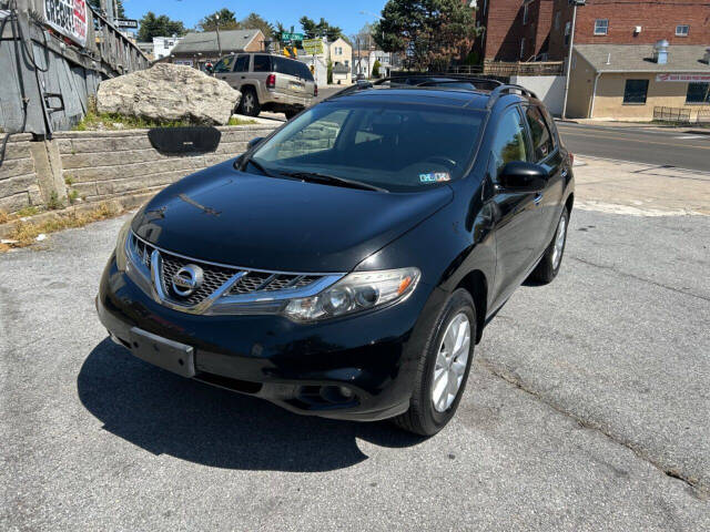 2012 Nissan Murano for sale at Treen and Byrne Auto Sales Inc. in Upper Darby, PA