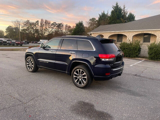 2018 Jeep Grand Cherokee for sale at MT CAR SALES INC in Goldsboro, NC