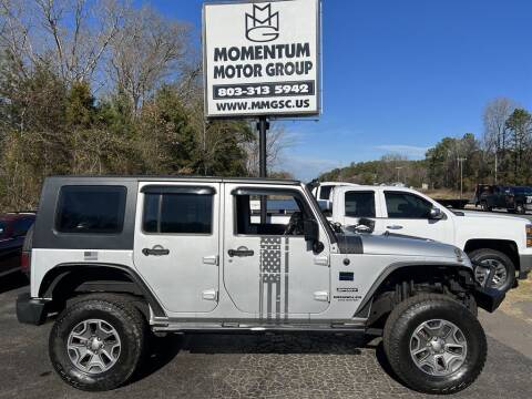 2010 Jeep Wrangler Unlimited for sale at Momentum Motor Group in Lancaster SC