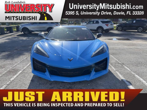 2023 Chevrolet Corvette for sale at University Mitsubishi in Davie FL