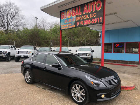 2012 Infiniti G37 Sedan for sale at Global Auto Sales and Service in Nashville TN