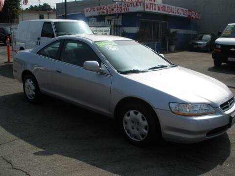 1999 Honda Accord for sale at AUTO WHOLESALE OUTLET in North Hollywood CA