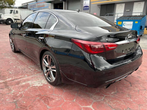 2019 Infiniti Q50 for sale at GG Quality Auto in Hialeah FL