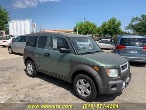 2004 Honda Element for sale at About New Auto Sales in Lincoln CA