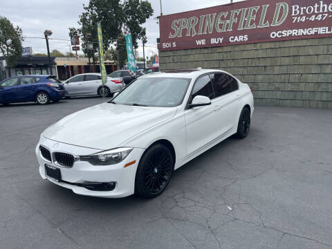 2014 BMW 3 Series for sale at SPRINGFIELD BROTHERS LLC in Fullerton CA