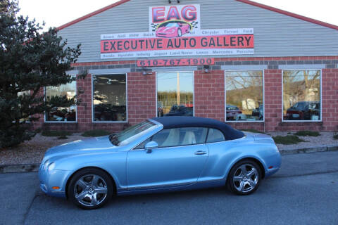 2008 Bentley Continental for sale at EXECUTIVE AUTO GALLERY INC in Walnutport PA