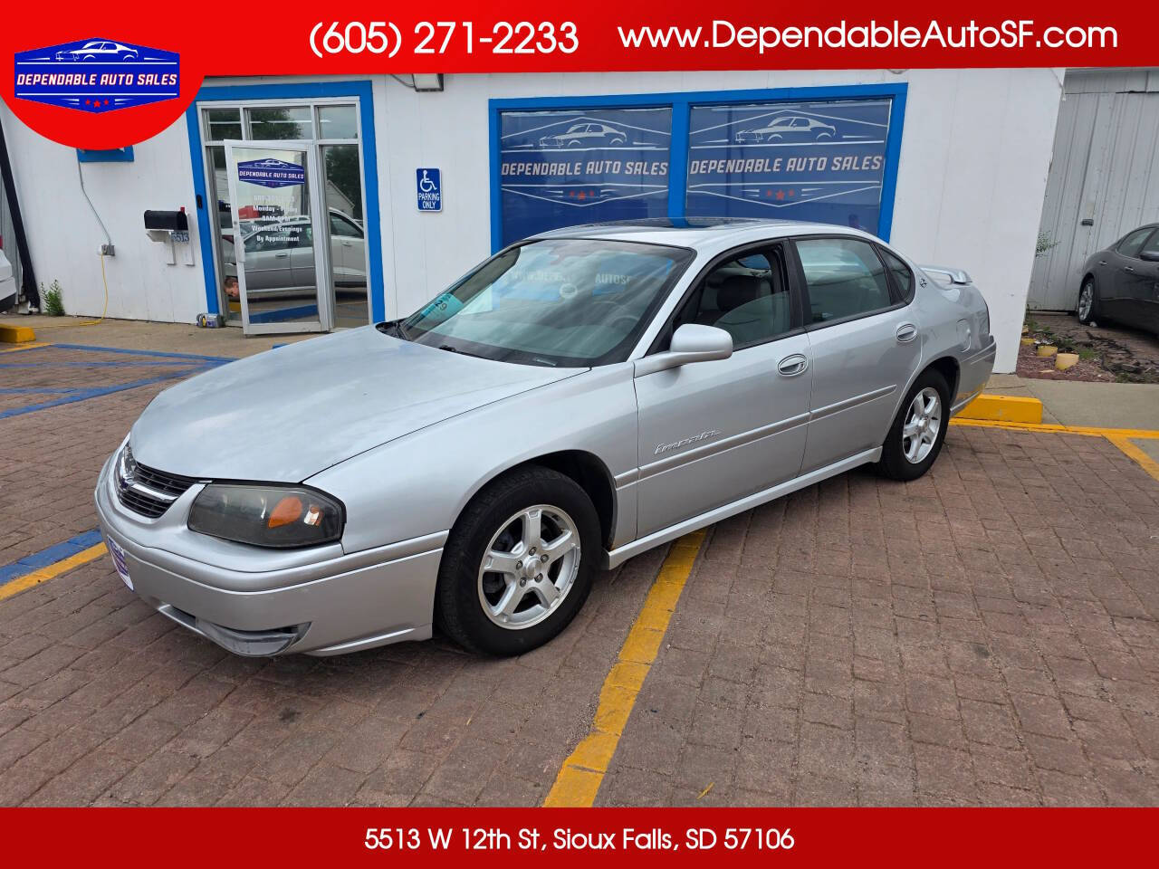 Silver 2004 Chevrolet Impala LS LS 4dr Sedan 1
