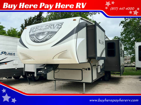 2015 Crossroads Reserve 27CK for sale at Buy Here Pay Here RV in Burleson TX