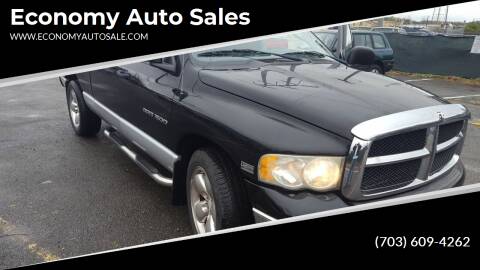 2003 Dodge Ram Pickup 1500 for sale at Economy Auto Sales in Dumfries VA