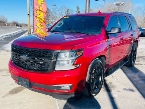 2015 Chevrolet Tahoe for sale at GoldenGate Auto Sales LLC in Crystal MN