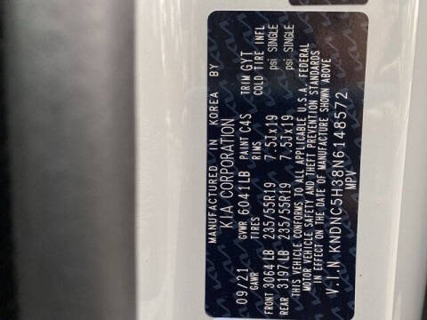 2022 Kia Carnival EX