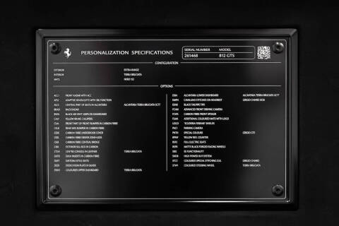 2021 Ferrari 812 GTS