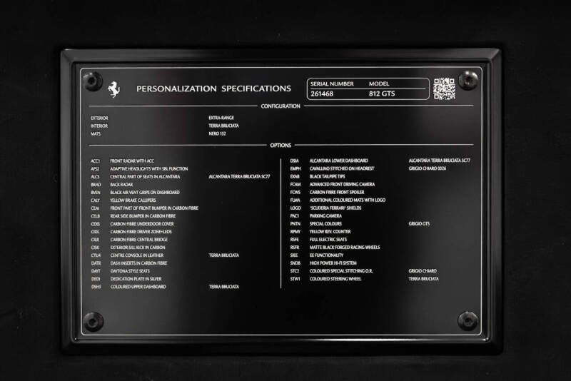 2021 Ferrari 812 GTS